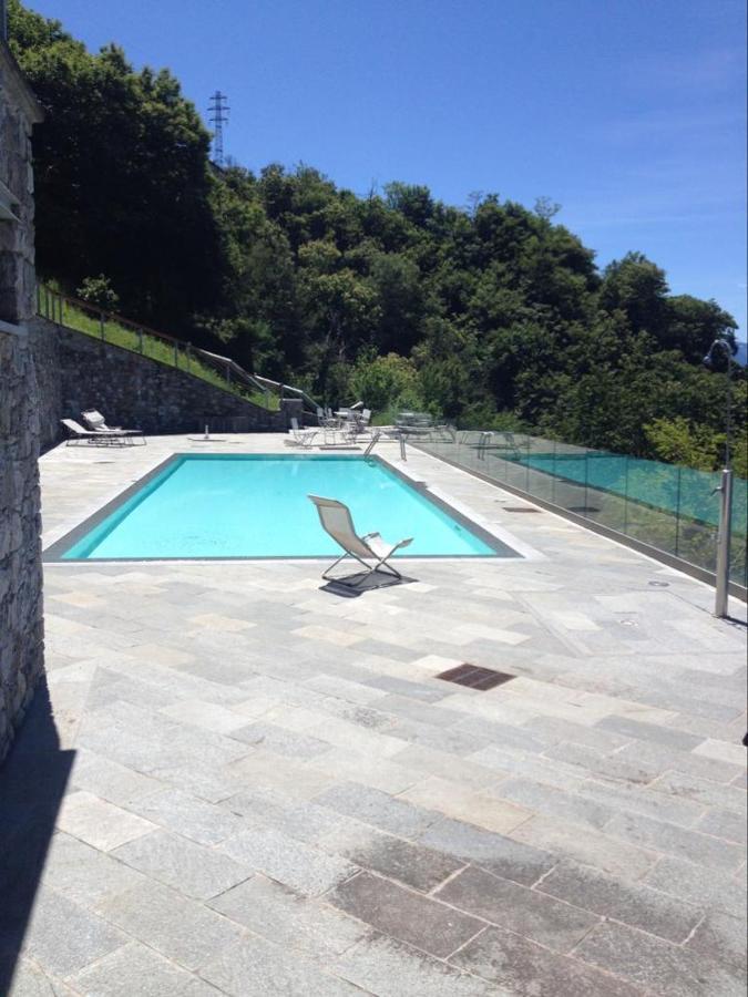 Magic Lake View With Beautiful Pool Area Bellano Dış mekan fotoğraf