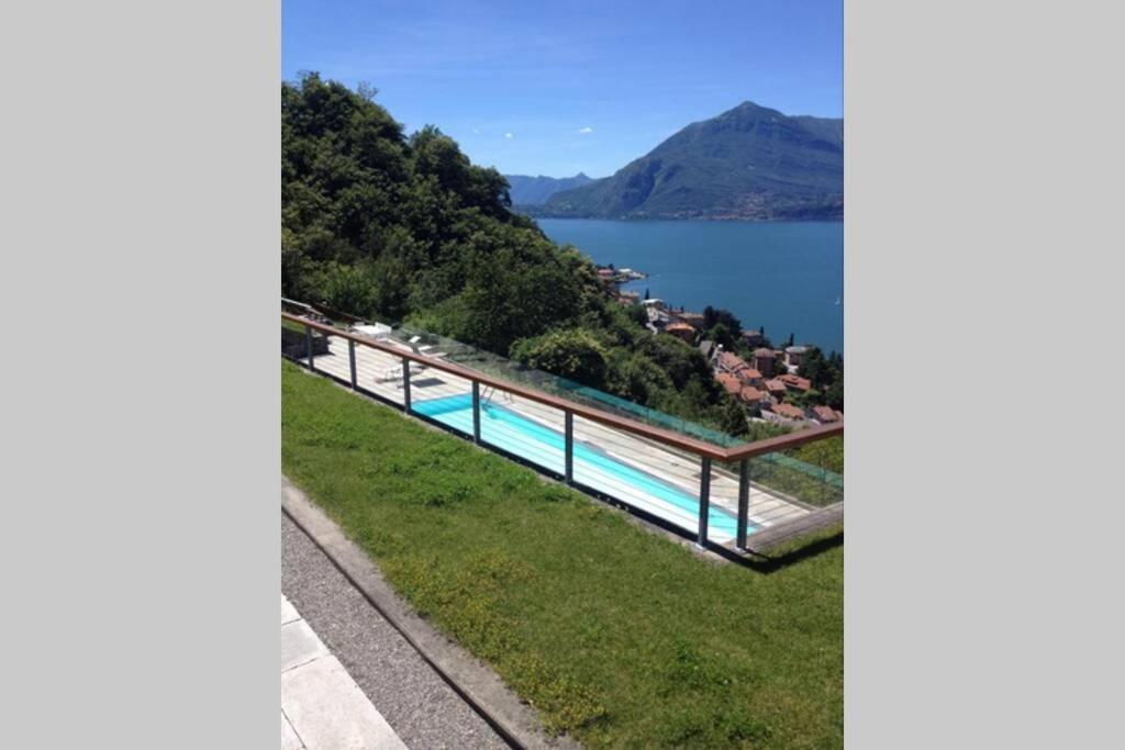 Magic Lake View With Beautiful Pool Area Bellano Dış mekan fotoğraf